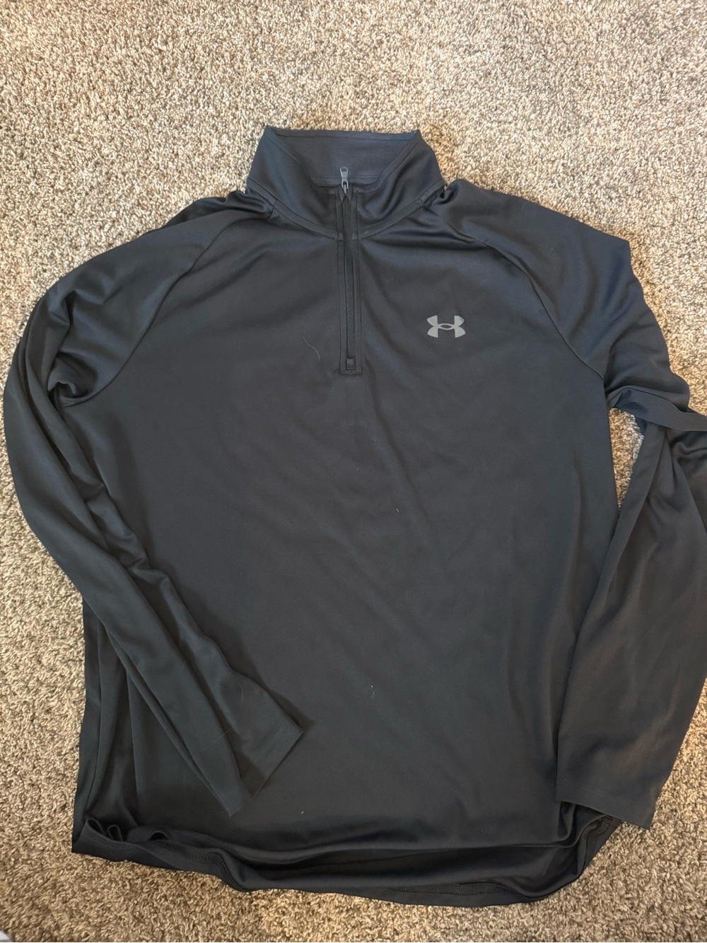 Under Armour Black Men's Half-Zip Performance Top